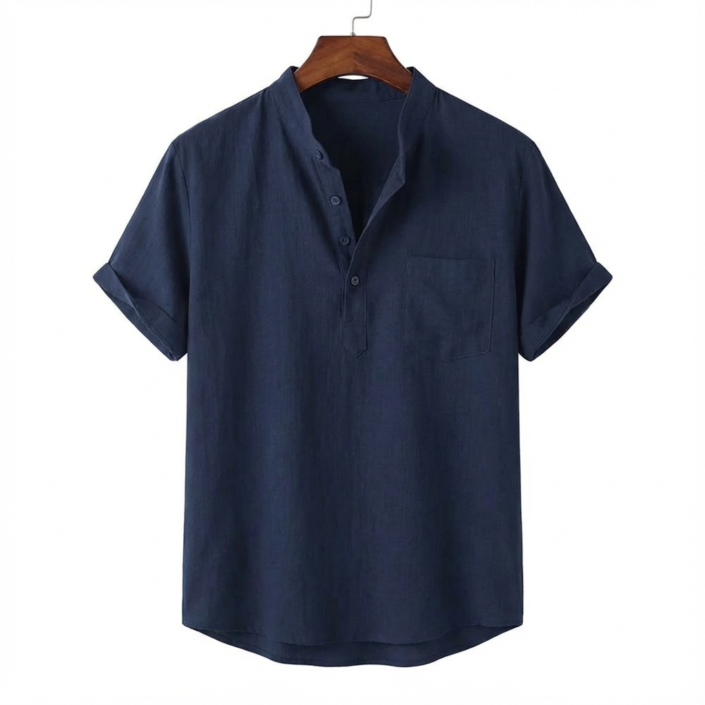 THE BRUNO HENLEY SHIRT