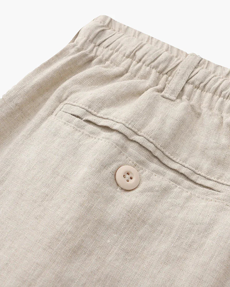 THE THEO LINEN SHORTS