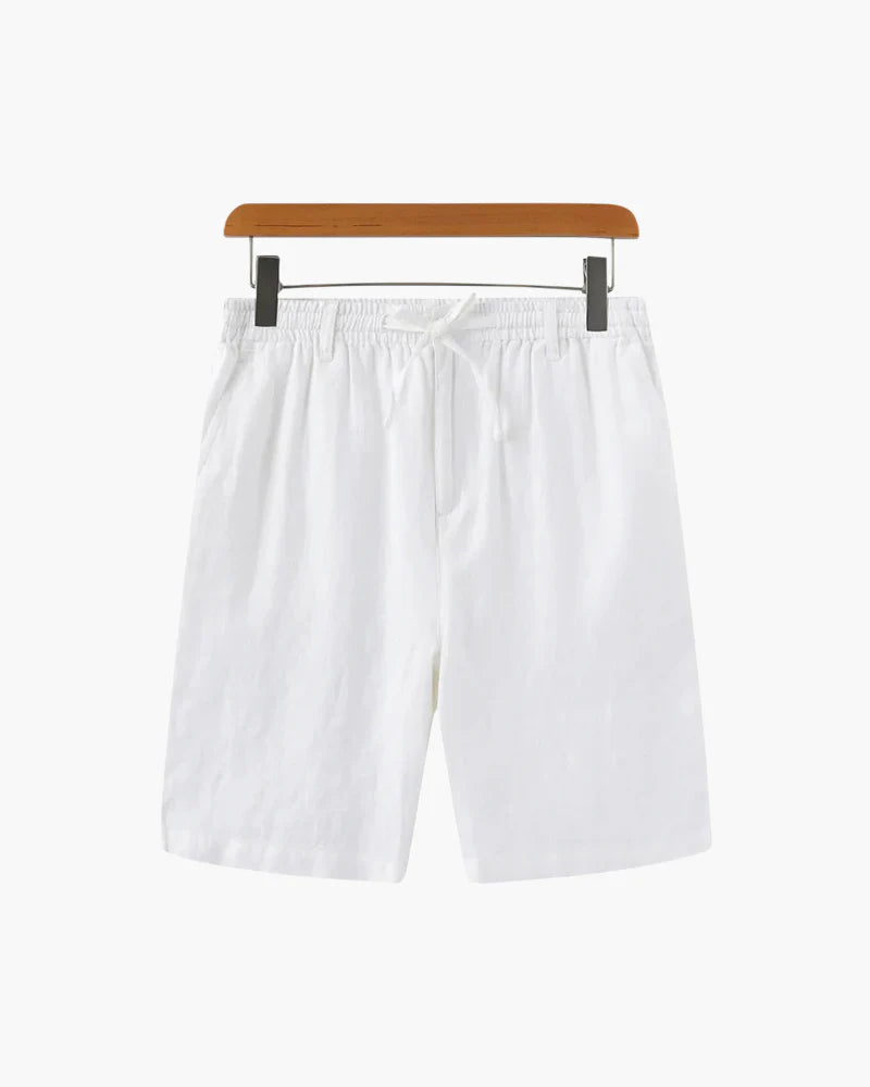 THE THEO LINEN SHORTS