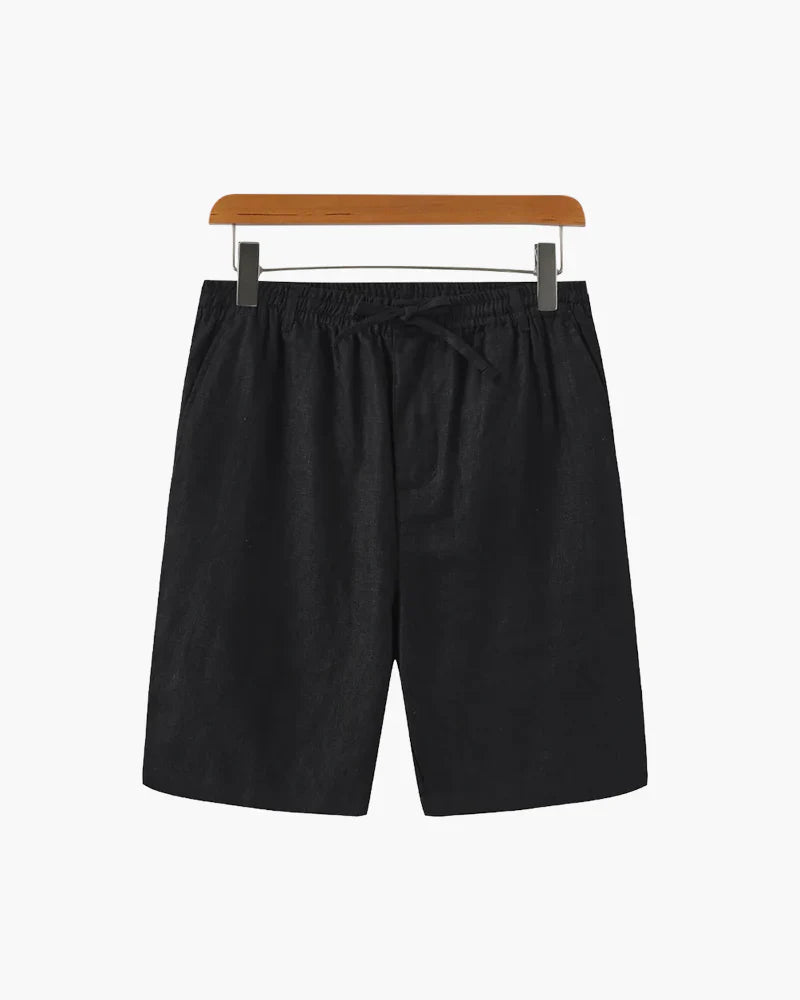 THE THEO LINEN SHORTS
