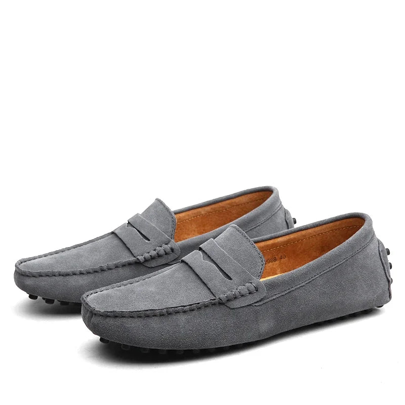THE HUGO SUEDE LOAFERS