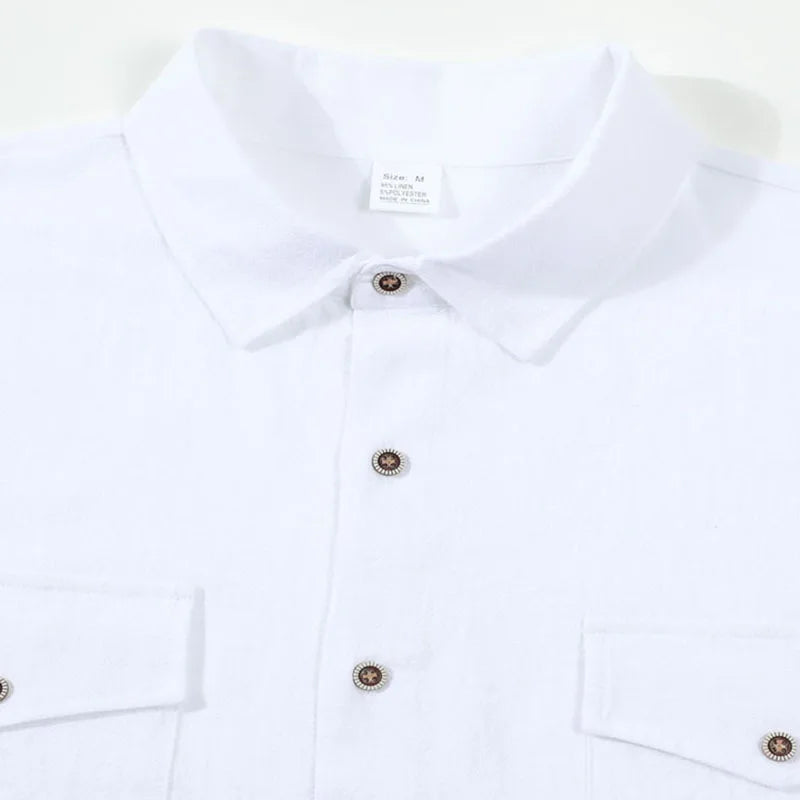 THE ROCCO LINEN SHIRT