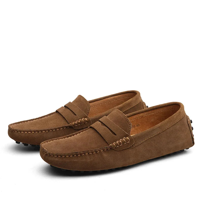 THE HUGO SUEDE LOAFERS