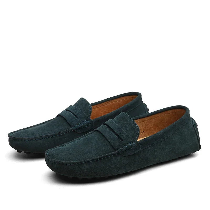THE HUGO SUEDE LOAFERS