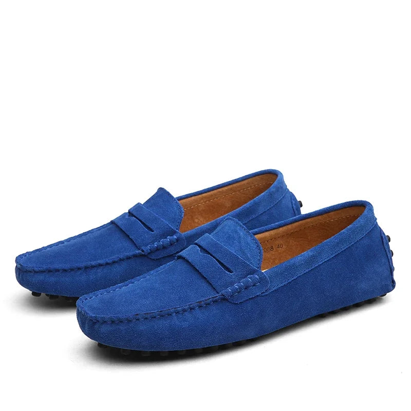 THE HUGO SUEDE LOAFERS