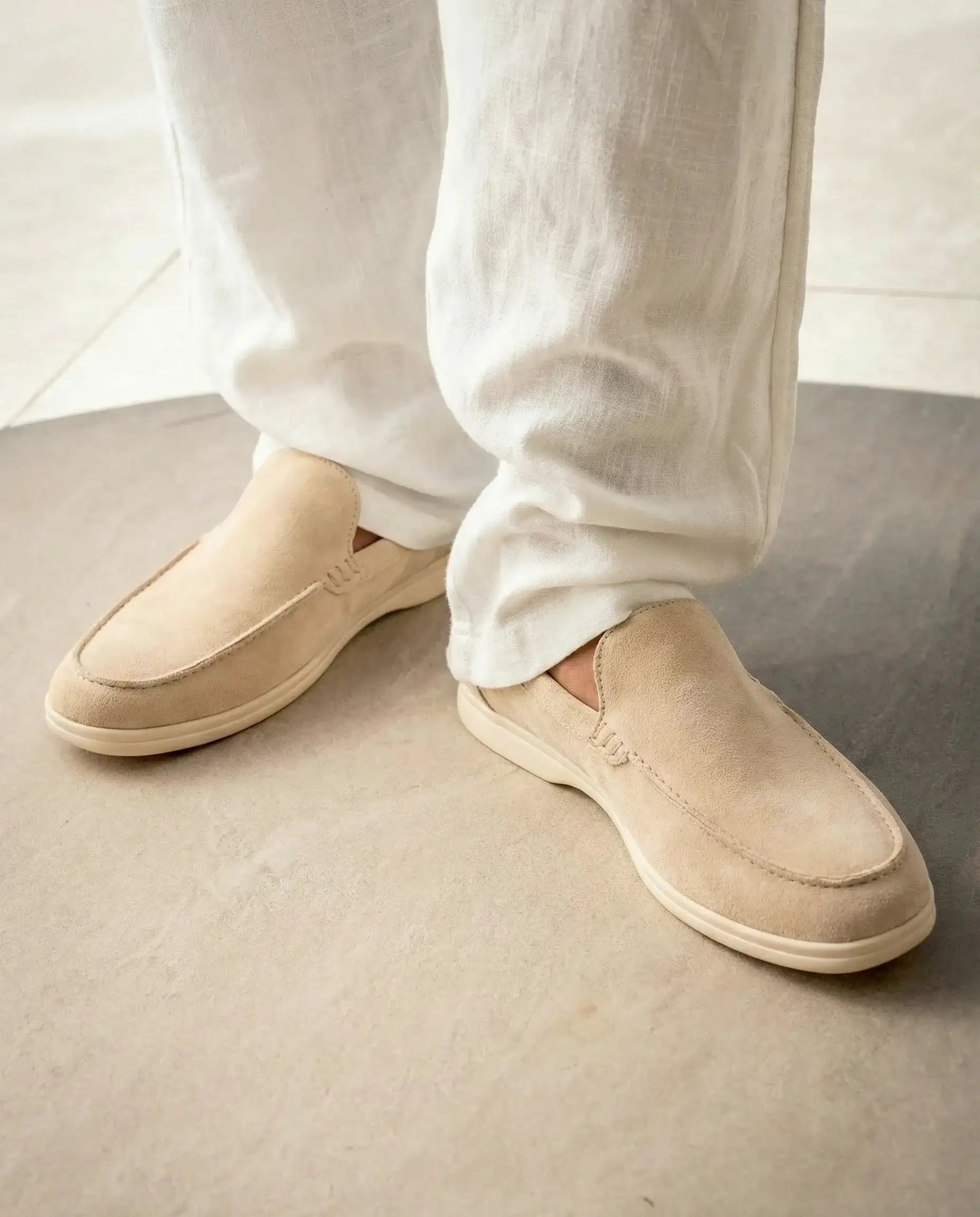THE LUCA SUEDE LOAFERS
