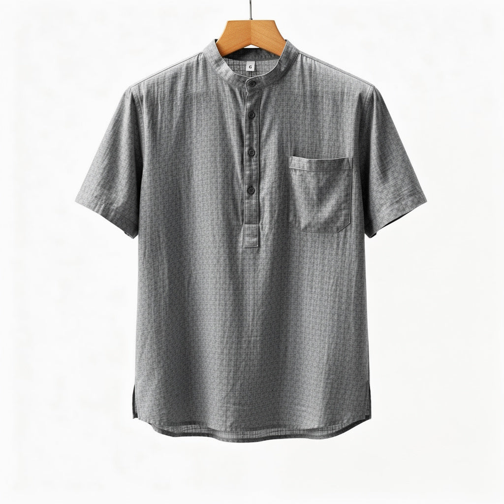 THE FELIX LINEN HENLEY