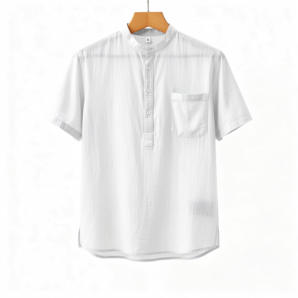 THE FELIX LINEN HENLEY