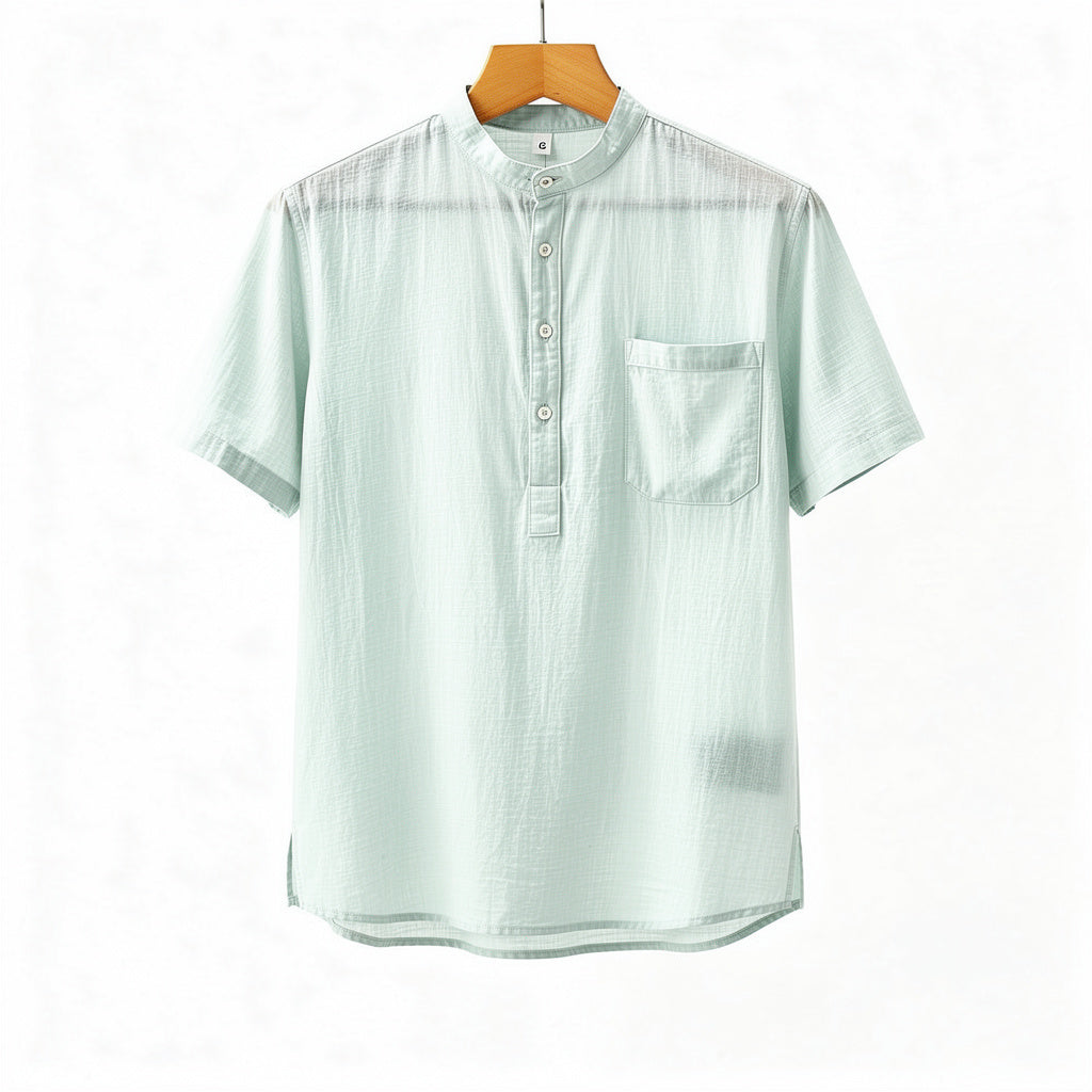 THE FELIX LINEN HENLEY