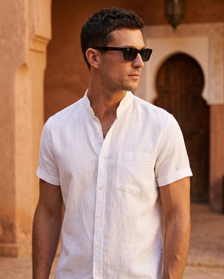 THE CAPRI LINEN SHIRT