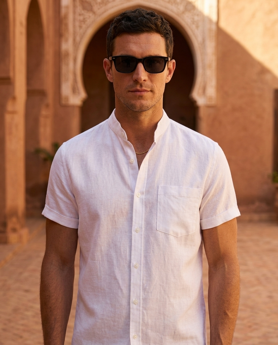 THE CAPRI LINEN SHIRT