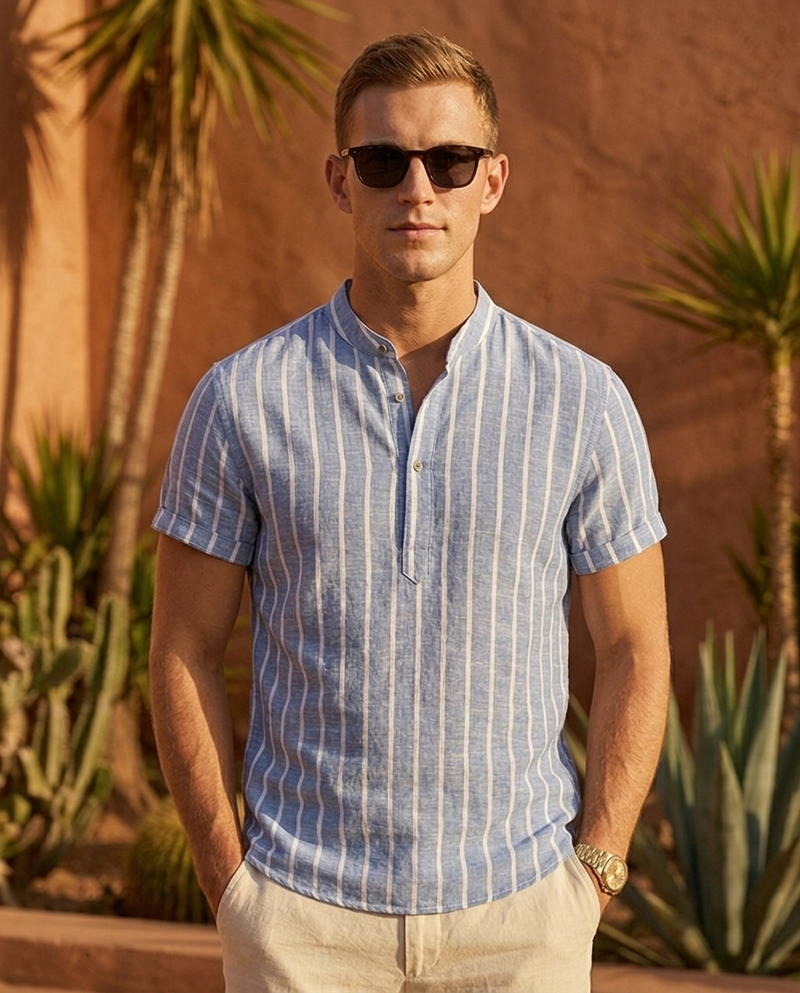THE MARCO STRIPED SHIRT