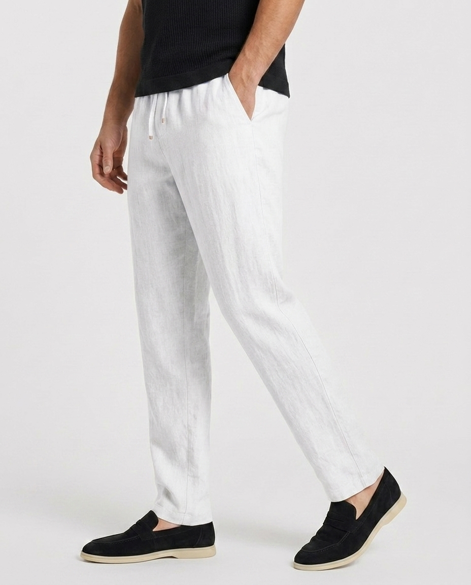 THE VOCO LINEN TROUSERS