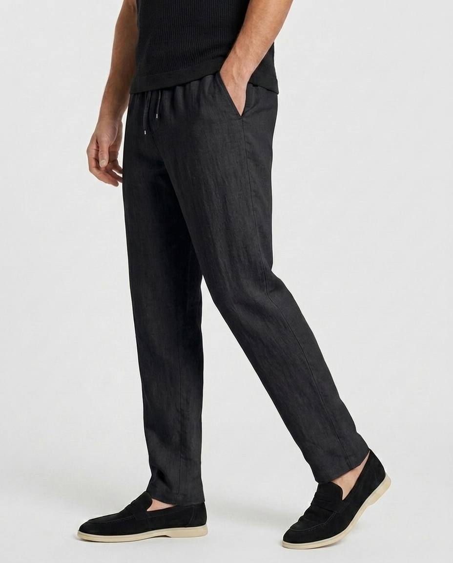 THE VOCO LINEN TROUSERS