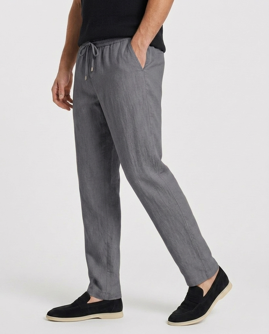 THE VOCO LINEN TROUSERS
