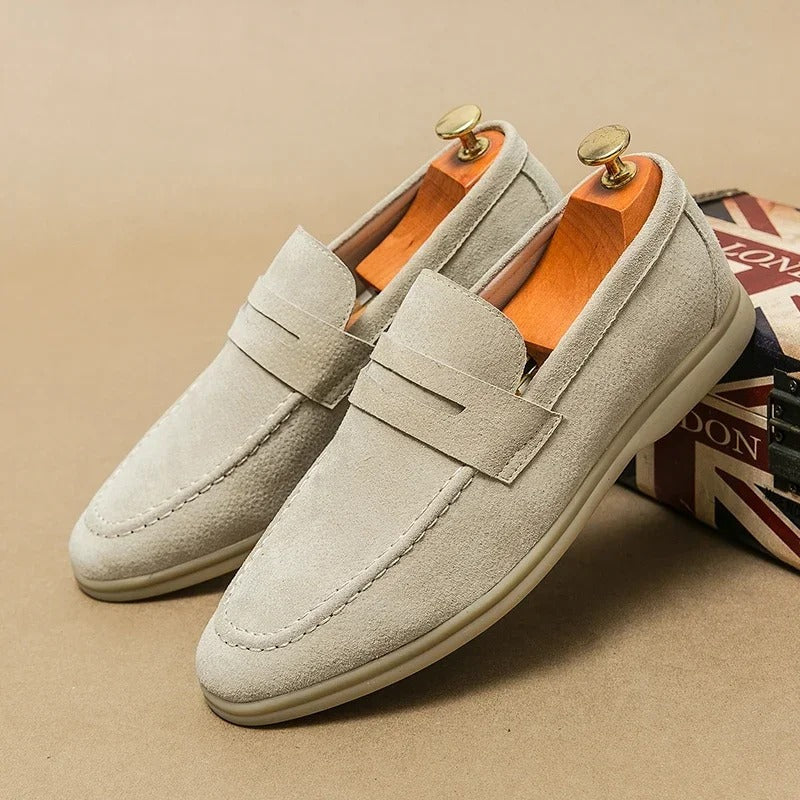 THE NICO SUEDE LOAFERS