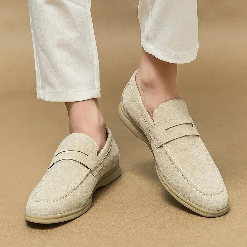 THE NICO SUEDE LOAFERS