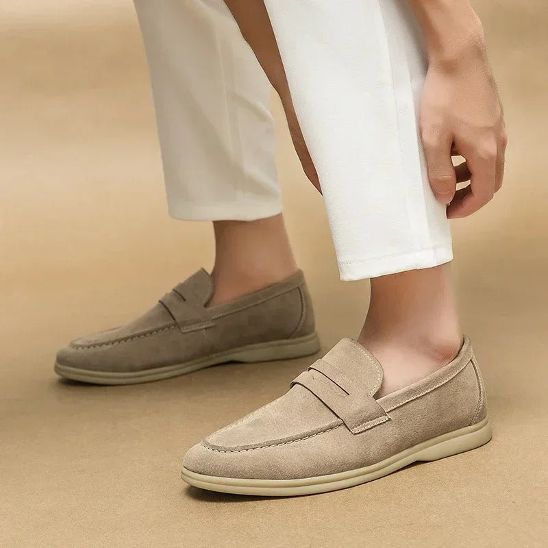 THE NICO SUEDE LOAFERS