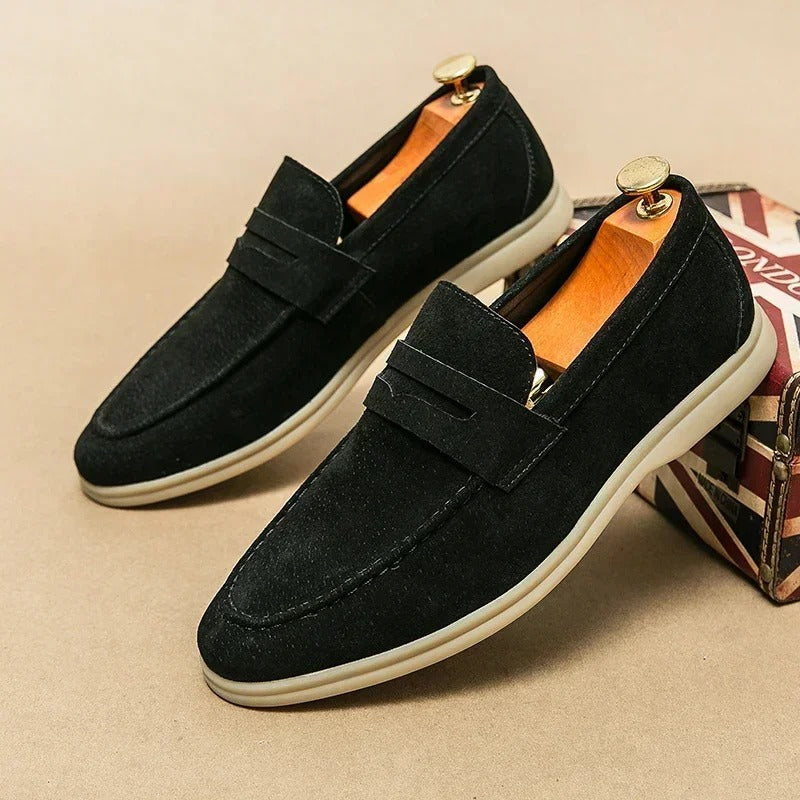 THE NICO SUEDE LOAFERS