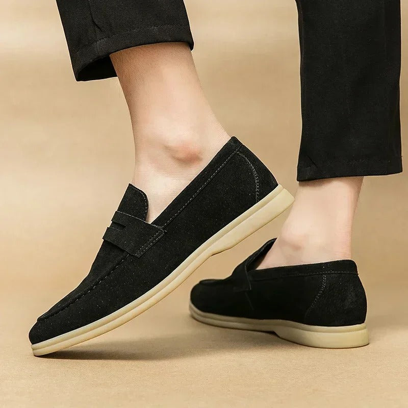 THE NICO SUEDE LOAFERS