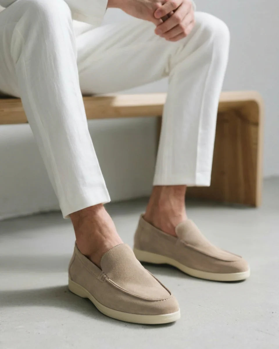 THE LUCA SUEDE LOAFERS